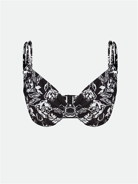 LCW DREAM Siyah Desenli Kadın Bikini Üst S DV Z SW LCW