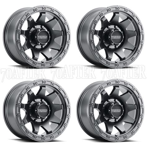 (4X) Method MR317 Wheels [18x9|8x170|ET:18|CB:130.81] Matte Black | eBay