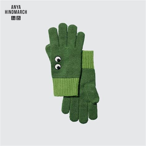 Uniqlo X Anya Hindmarch Heattech Knitted Gloves