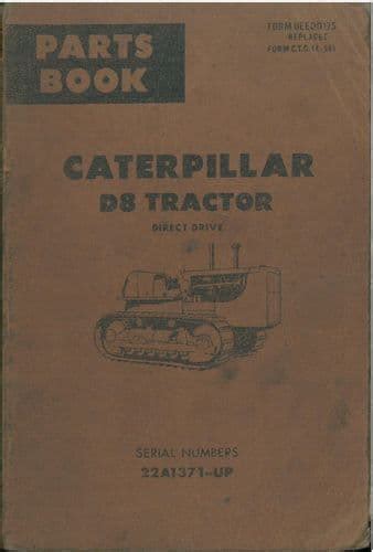 Caterpillar Construction Equipment Manuals