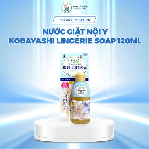 Nước Giặt Nội Y Kobayashi Lingerie Soap ml Chính Hãng Nhật Bản Shopee Việt Nam