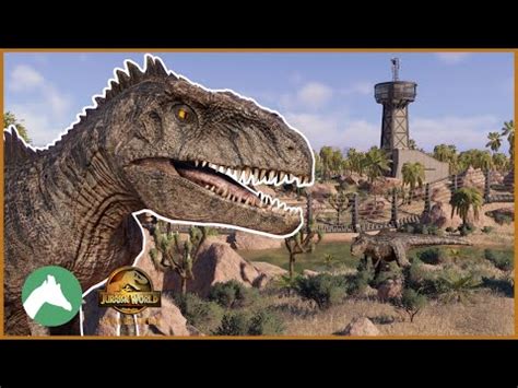 Giganotosaurus Enclosure Jurassic World Evolution Desert Park