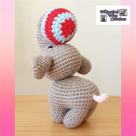 Baby Elephant Amigurumi Crochet Pattern Amigurumi Crochet Elephant