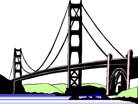 Free Golden Gate Bridge Clipart Black And White, Download Free Golden Gate Bridge Clipart Black ...