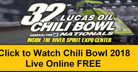 The Live: Watch Chili Bowl Nationals 2018 Online FREE