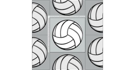 Volleyball Fabric Zazzle