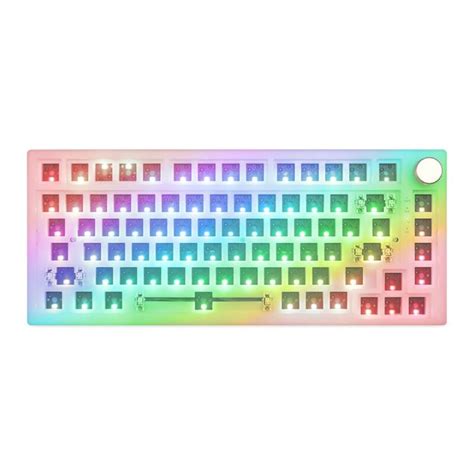 Mathew Tech Nk T Gasket Mechanical Keyboard Kit Pc Plate Hot Swappable Three Mode Wireless