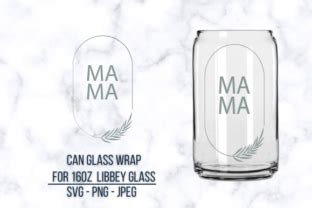 Mama Svg Oz Libbey Glass Graphic By Napamoonshop Creative Fabrica