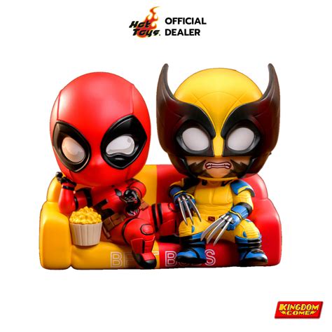 Hot Toys Cosbaby Cosb Deadpool Wolverine Cosbaby S Bobble Head