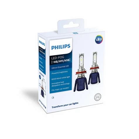 Philips H H H Ue Ultinon Essential G Car Led Bulb Cool