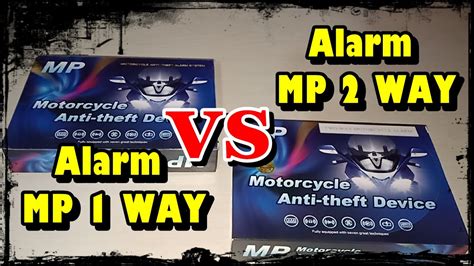 Perbedaan Alarm Mp Way Vs Mp Way I Alarm Motor Cirebon I Alarm