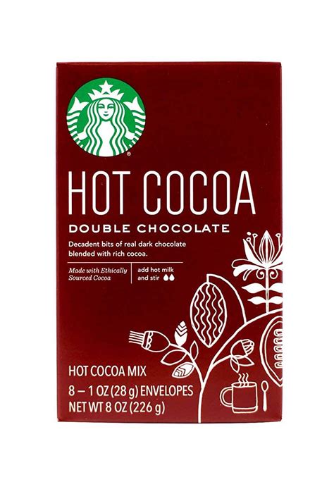 Starbucks Starbucks Hot Cocoa Mix Double Chocolate 8 Count Pack Of 3