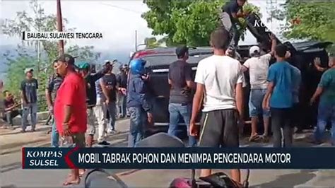 Mobil Tabrak Pohon Dan Menimpa Pengendara Motor Video Dailymotion