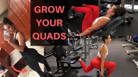 Quad Focused Leg Day Build Your Quads Youtube