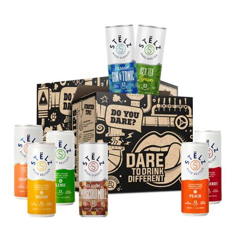 STËLZ | Hard Seltzer | Dare to Drink Different
