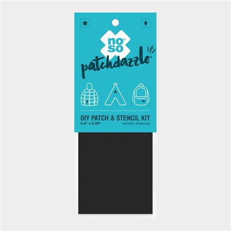 Custom Shape Gear Repair Patch Black Backyard Montana