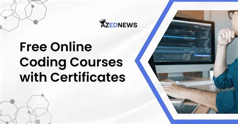 Learn Free Online Coding Courses With Certificates In Azednews