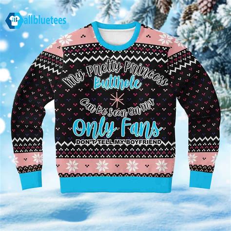 Onlyfans Princess Funny Ugly Christmas Sweater | Allbluetees.com