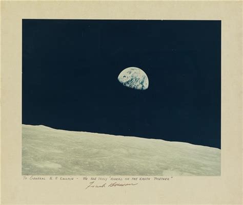 Earthrise from Apollo 8 by NASA and Frank Borman on artnet