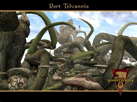 Port Telvannis The Capital Of The Telvanni District Image Tamriel