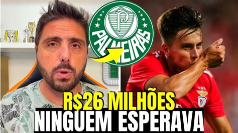 Saiu Agora Novo Jogador Do Palmeiras Palmeiras Confirmou Noticias