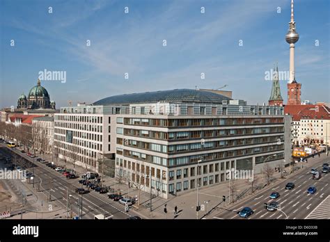 Berlin Germany House Of German Business Stock Photo Alamy