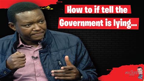 Things Kenyans DON T Need To Know Dr Alfred Mutua As Govt Spokesman