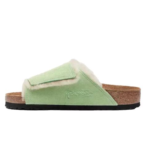 Stüssy X Birkenstock Solana Washed Green Where To Buy The Sole Supplier