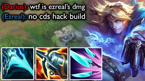 Ezreal S Highest Damage Build Is Crit Ezreal ADC Iron To Master 16