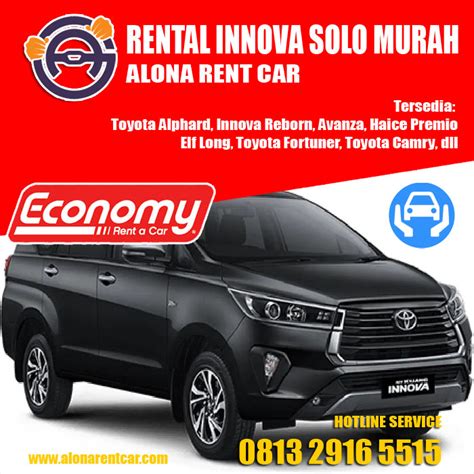 Harga Sewa Mobil Innova Reborn Solo Mulai Rp K