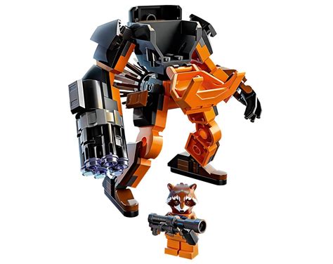 LEGO 76243 Marvel Mechaniczna Zbroja Rocketa Klocki ON LEGO Promocje