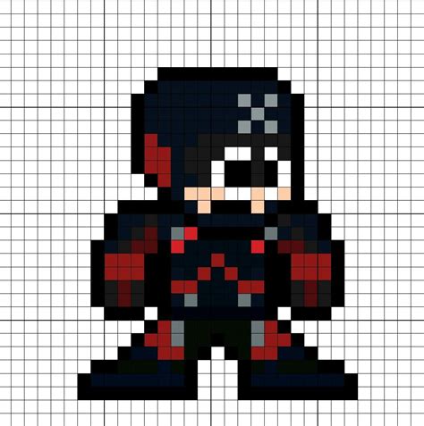 The Atom Cw Series Perler Bead Pattern Perler Bead Patterns Perler