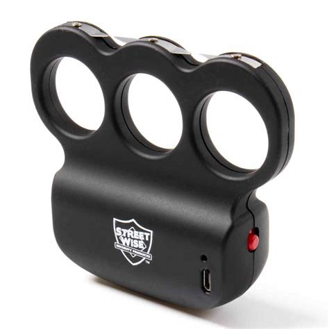 Brass Knuckles With Taser