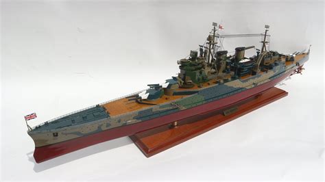 HMS Renown Battleship Model Lenght 101 cm Specification HMS Renown ...