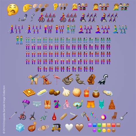 Unicode Consortium publishes final emoji list for 2019, includes more ...