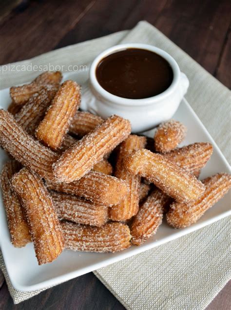 Churros Con Salsa De Chocolate Receta Receta De Churros Churros Y