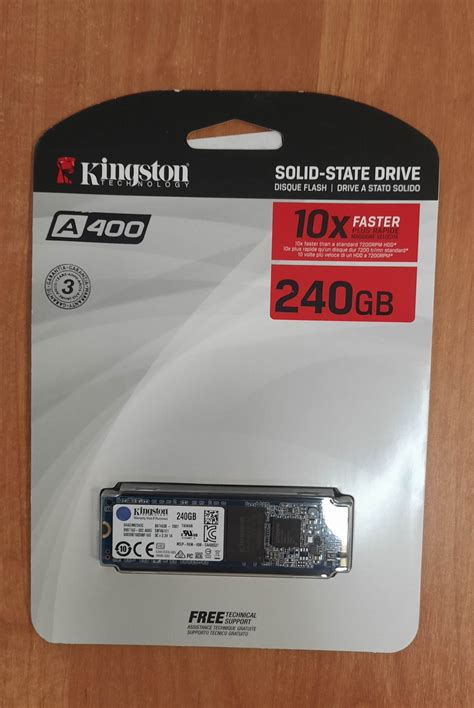 Ssd диск Kingston M 2 Ssd A400 240 Гб Sata Iii Tlc Sa400m8 240g — купить в интернет магазине