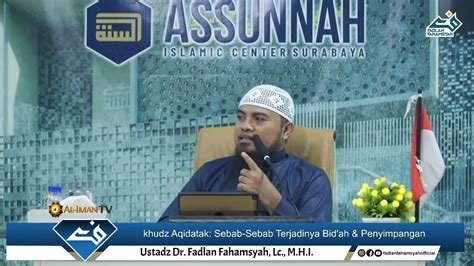 Live Kitab Tauhid Bab 15 Ustadz Dr Fadlan Fahamsyah Lc MHI