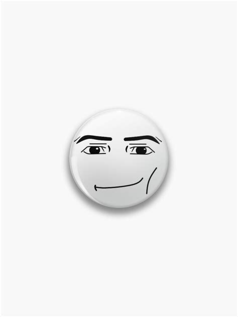 Roblox Man Face Pin For Sale By Zowie Elayne Redbubble