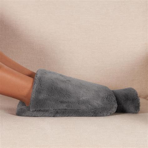 Faux Fur Hot Water Bottle Foot Warmer