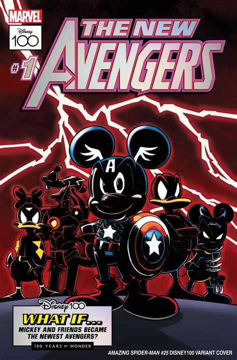 Marvel Comics Celebrates Years Of Disney With Variant Covers