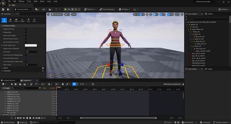 Animating MetaHumans With Control Rig In Unreal Engine MetaHuman