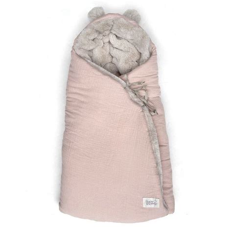 Saco Teddy Nude Powder Canastilla De Mama