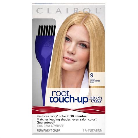 Clairol Nice N Easy Root Touch Up Permanent Hair Color Light Blonde Walmart
