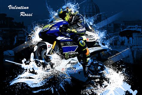 Valentino Rossi By Vanessa28 On Deviantart