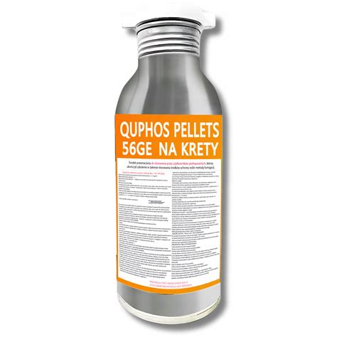 Trucizna Na Krety Quphos Pellets 56ge 1kg Niska Cena Na Allegro Pl