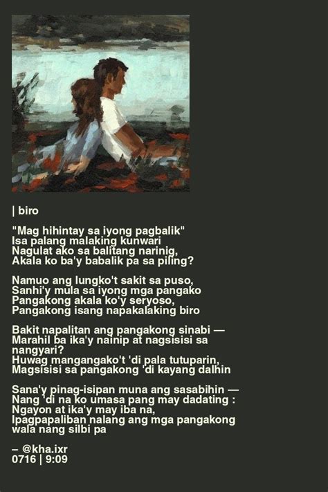 Biro Old Poetry Tagalog Tula Love Wattpad Published Books