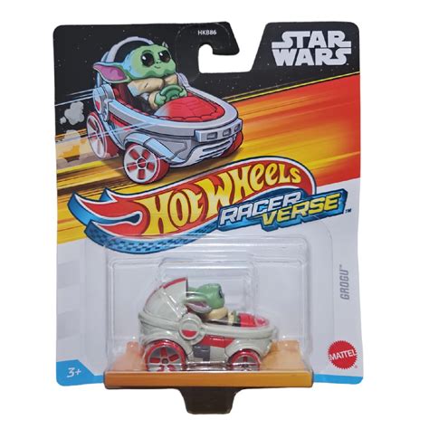 Carrinho Hot Wheels Racer Verse Singles Original Hkb Baby Yoda De Cora O Shop