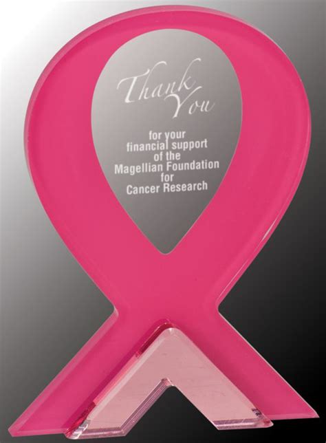 Breast Cancer Pink Ribbon Awards RBA101PK RBA102PK