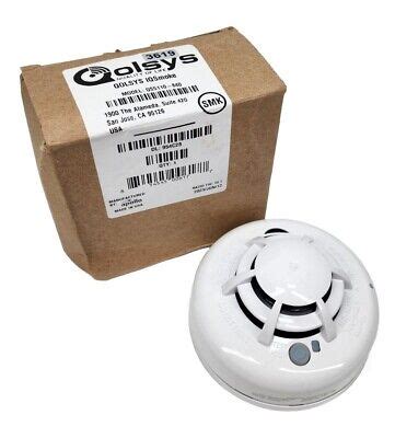 Qolsys Qs Iqsmoke Wireless Smoke And Heat Detector Apollo Ebay